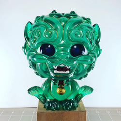 Shi-Shi the Tiny Guardian 6-inch Resin Statue - Jade Edition (ONLINE ORDER ONLY)