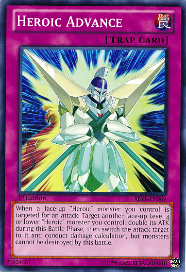 Heroic Advance [ABYR-EN069] Common (ONLINE ORDER ONLY)