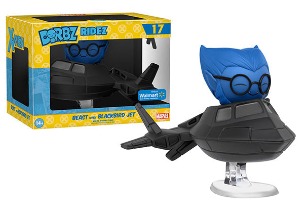 Dorbz Ridez Beast w/ Blackbird Jet  (Marvel) 17 - Walmart Exclusive (Online Order Only)