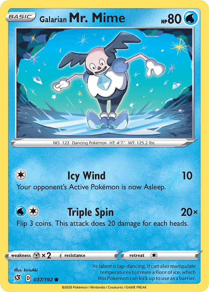 Galarian Mr. Mime (037/192) [Sword & Shield: Rebel Clash] (Online Only)