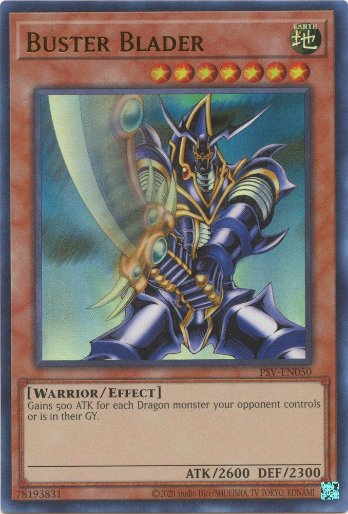 Buster Blader (25th Anniversary) [PSV-EN050] Ultra Rare (ONLINE ORDER ONLY)