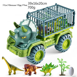 Dinosaur Transporter Children's Toy Set Tyrannosaurus Rex  Car Solid Dinosaur Fall Resistant (ONLINE ORDER ONLY)