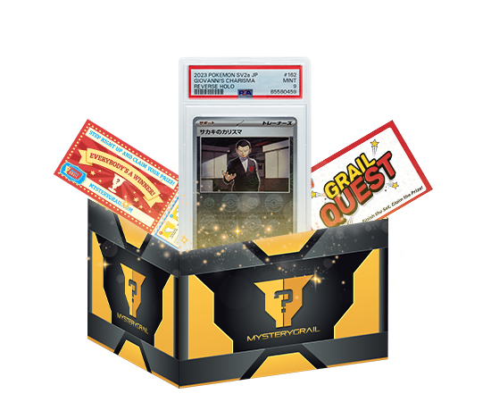 Pokemon Graded Cards (9.0 or Higher) - Mystery Grail (ONLINE ORDER ONLY)