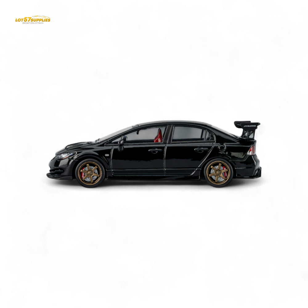 (Pre-Order) Microturbo Custom FD2 J'S Racing - Metallic Black 1:64 (ONLINE ORDER ONLY)