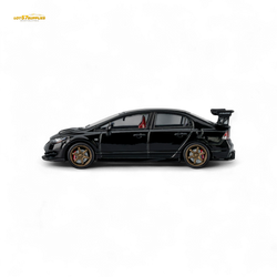 (Pre-Order) Microturbo Custom FD2 J'S Racing - Metallic Black 1:64 (ONLINE ORDER ONLY)