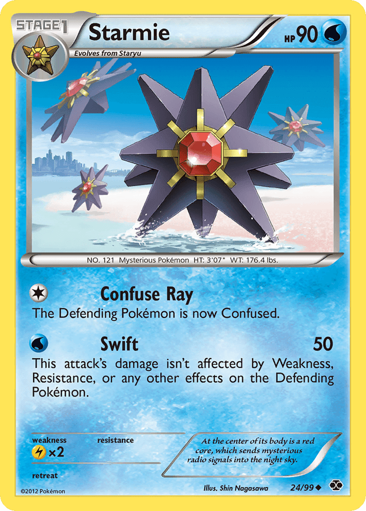 Starmie (24/99) [Black & White: Next Destinies] (Online Only)