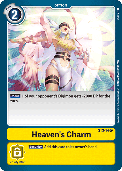 Heaven's Charm [ST3-14] [Starter Deck: Heaven's Yellow] (ONLINE ORDER ONLY)