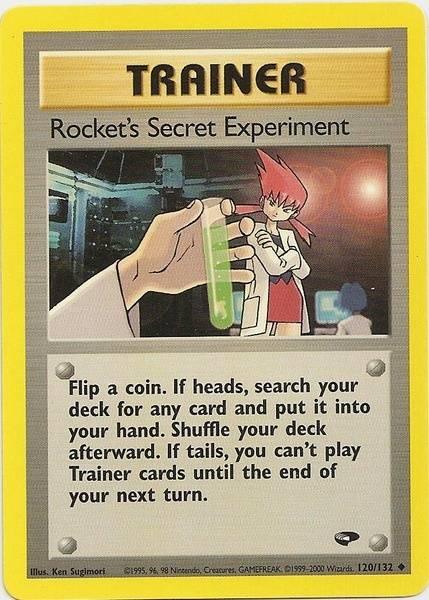 Rocket's Secret Experiment (120/132) [Gym Challenge Unlimited] (Online Only)