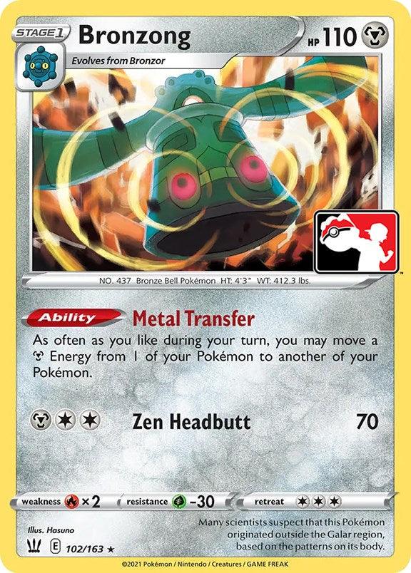 Bronzong (102/163) [Prize Pack Series One] (Online Only)