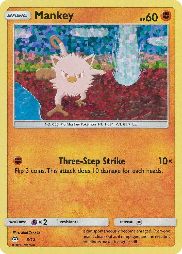 Mankey (8/12) [McDonald's Promos: 2019 Collection] (Online Only)