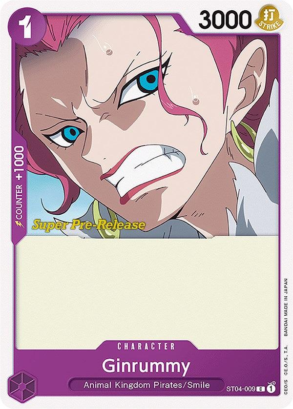 Ginrummy [Super Pre-Release Starter Deck: Animal Kingdom Pirates] (ONLINE ORDER ONLY)