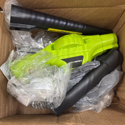 Mueller UltraStorm Leaf Blower Cordless Electric, 140 MPH 20 V Motor, OPEN BOX (ONLINE ORDER ONLY)
