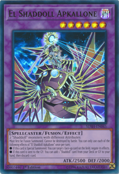 El Shaddoll Apkallone [SDSH-EN045] Ultra Rare (ONLINE ORDER ONLY)