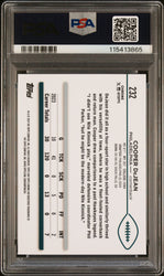 Graded 2024 Topps Chrome Cooper DeJean #232 Rookie RC Football Card PSA 10 Gem Mint