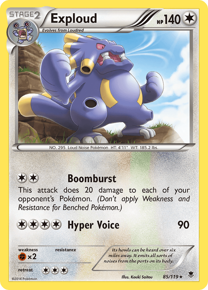Exploud (85/119) [XY: Phantom Forces] (Online Only)