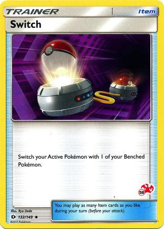 Switch (132/149) (Charizard Stamp #58) [Battle Academy 2020] (Online Only)