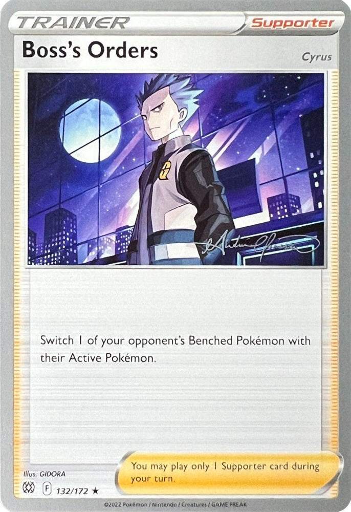 Boss's Orders (132/172) (Cyrus) (The Shape of Mew - Andre Chiasson) [World Championships 2022] (Online Only)