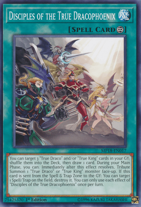 Disciples of the True Dracophoenix [MP18-EN017] Common (ONLINE ORDER ONLY)