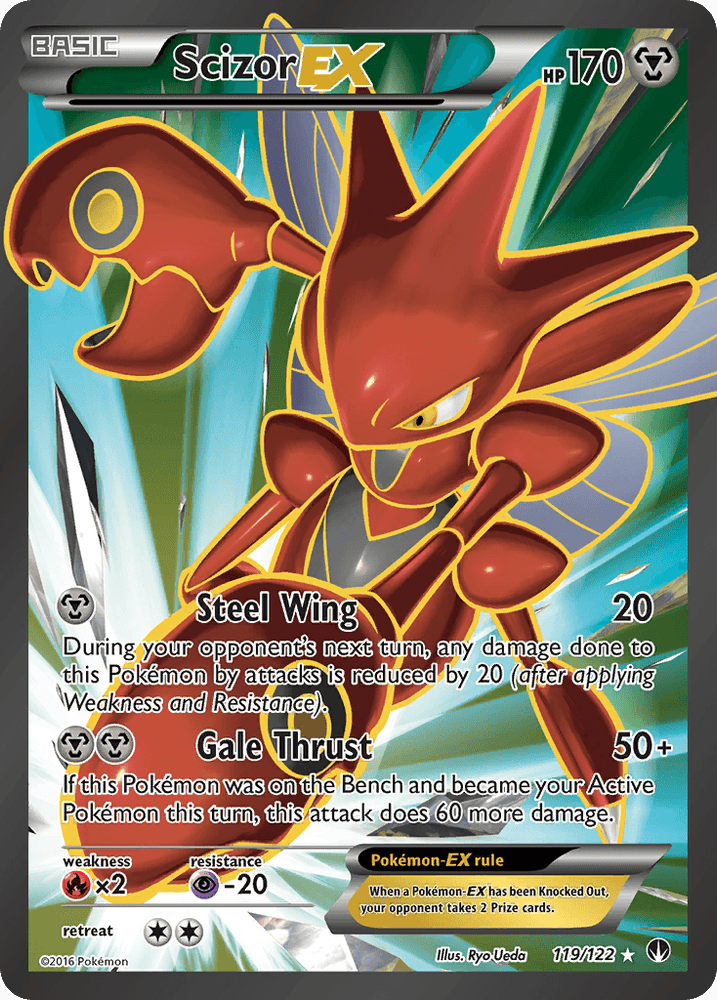 Scizor EX (119/122) [XY: BREAKpoint] (Online Only)