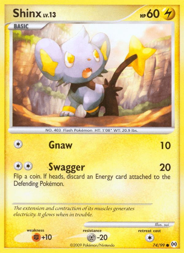 Shinx (74/99) [Platinum: Arceus] (Online Only)