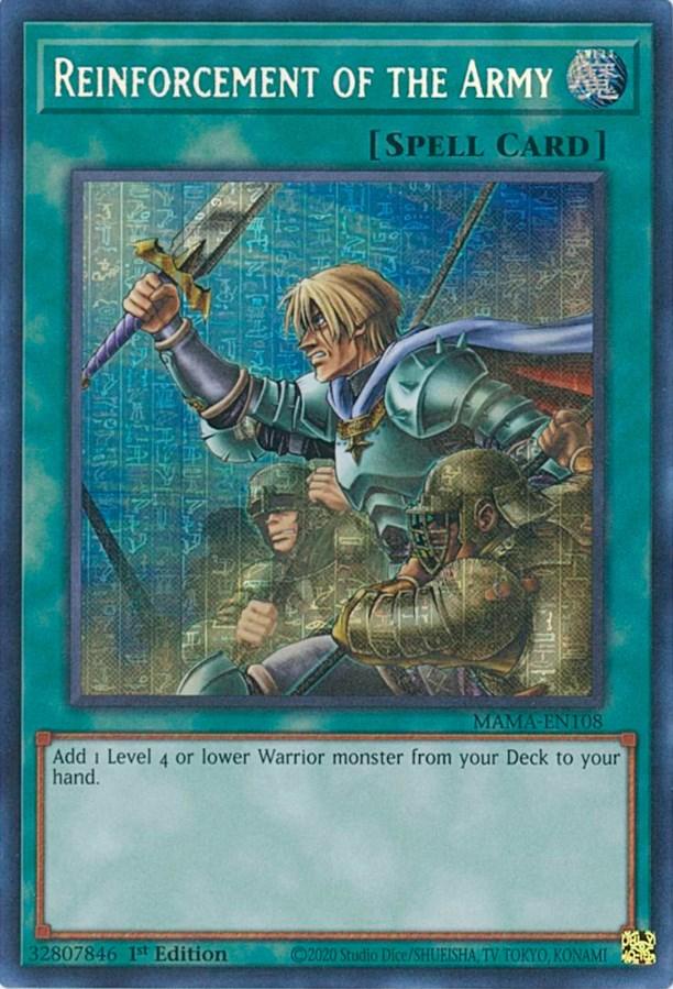 Reinforcement of the Army [MAMA-EN108] Secret Pharaoh's Rare (ONLINE ORDER ONLY)