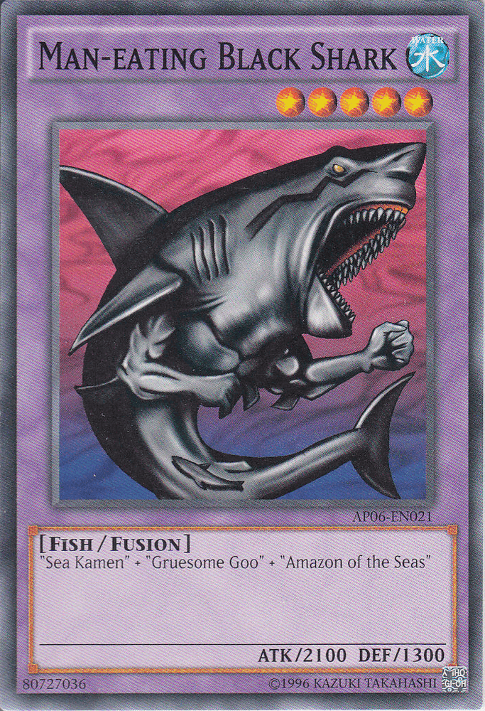 Man-eating Black Shark [AP06-EN021] Common (ONLINE ORDER ONLY)