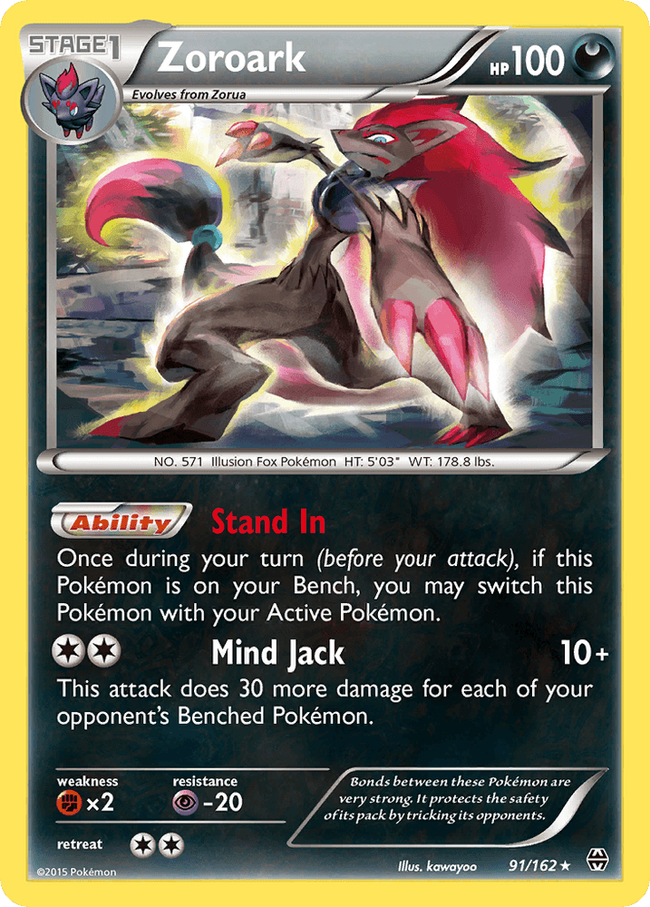 Zoroark (91/162) [XY: BREAKthrough] (Online Only)