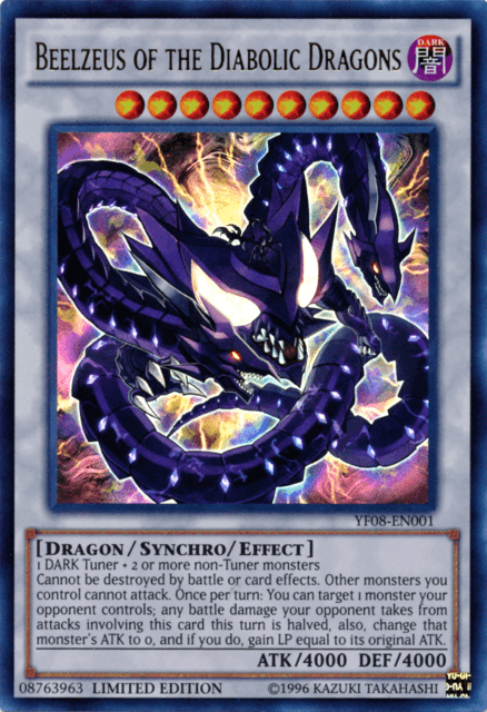 Beelzeus of the Diabolic Dragons [YF08-EN001] Ultra Rare (ONLINE ORDER ONLY)