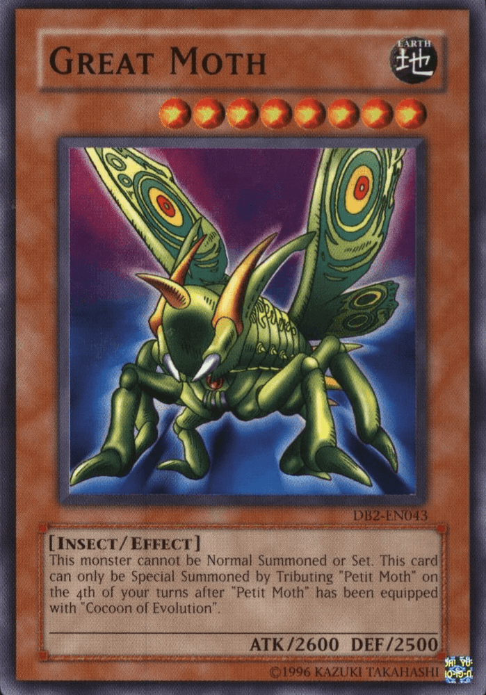 Great Moth [DB2-EN043] Common (ONLINE ORDER ONLY)