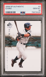 2008 SP AUTHENTIC ICHIRO  #4 - PSA 10 (Online Order Only)