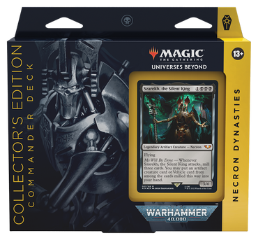 Warhammer 40,000 - Commander Deck (Necron Dynasties - Collector's Edition) (ONLINE ORDER ONLY)