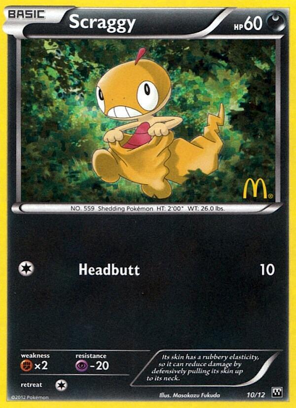 Scraggy (10/12) [McDonald's Promos: 2012 Collection] (Online Only)