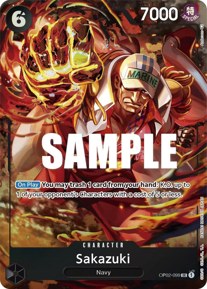 Sakazuki (Alternate Art) [Paramount War] (ONLINE ORDER ONLY)
