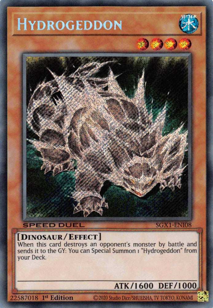 Hydrogeddon [SGX1-ENI08] Secret Rare (ONLINE ORDER ONLY)