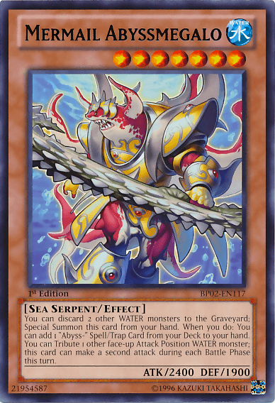 Mermail Abyssmegalo [BP02-EN117] Mosaic Rare (ONLINE ORDER ONLY)