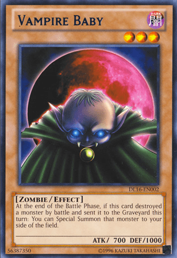 Vampire Baby (Blue) [DL16-EN002] Rare (ONLINE ORDER ONLY)