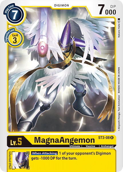 MagnaAngemon [ST3-08] [Starter Deck: Heaven's Yellow] (ONLINE ORDER ONLY)