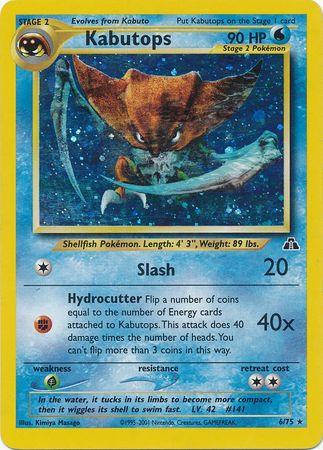 Kabutops (6/75) [Neo Discovery Unlimited] (Online Only)