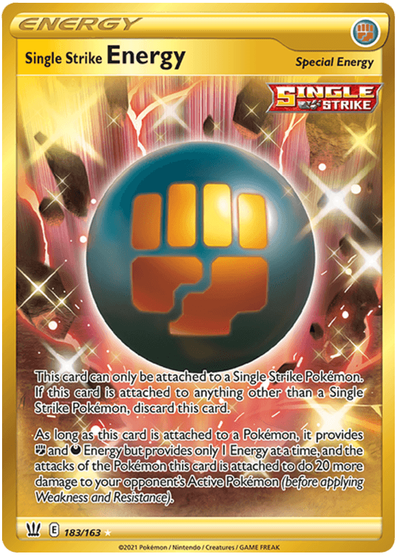 Single Strike Energy (183/163) [Sword & Shield: Battle Styles] (Online Only)
