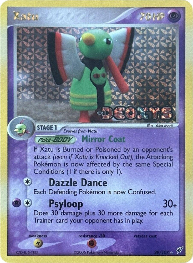 Xatu (29/107) (Stamped) [EX: Deoxys] (Online Only)