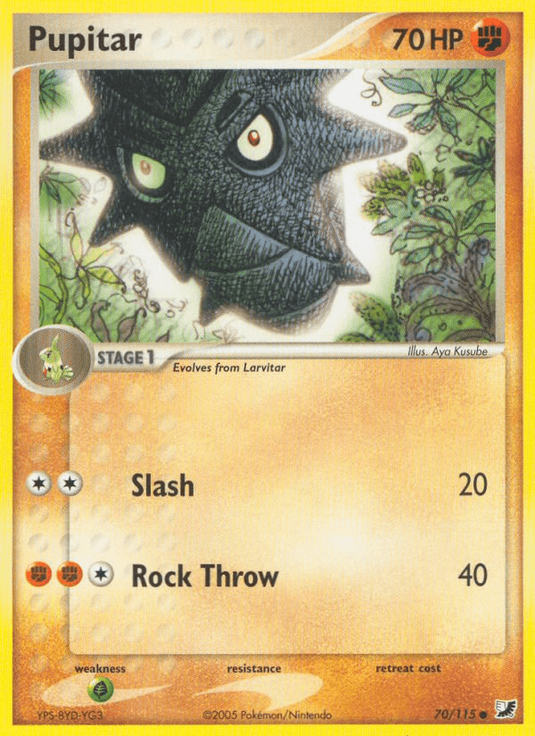 Pupitar (70/115) [EX: Unseen Forces] (Online Only)