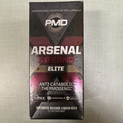 PMD Sports Arsenal X Inferno Superior Fast-Acting Liquid Gel Thermogenic Dietary (ONLINE ORDER ONLY)