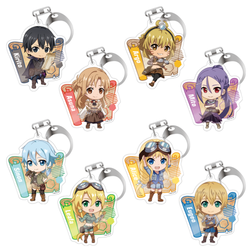 Sword Art Online Acrylic Keychain - Quest Series Deformed Blind Box - Kadokawa