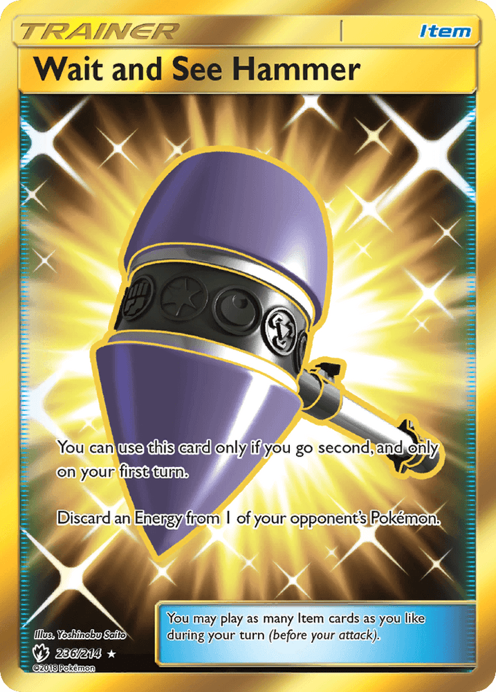 Wait and See Hammer (236/214) [Sun & Moon: Lost Thunder] (Online Only)