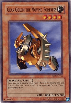 Gear Golem the Moving Fortress [DR2-EN130] Super Rare (ONLINE ORDER ONLY)