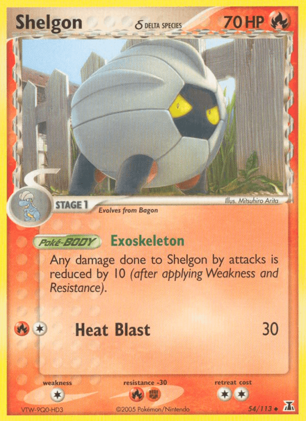 Shelgon (54/113) (Delta Species) [EX: Delta Species] (Online Only)
