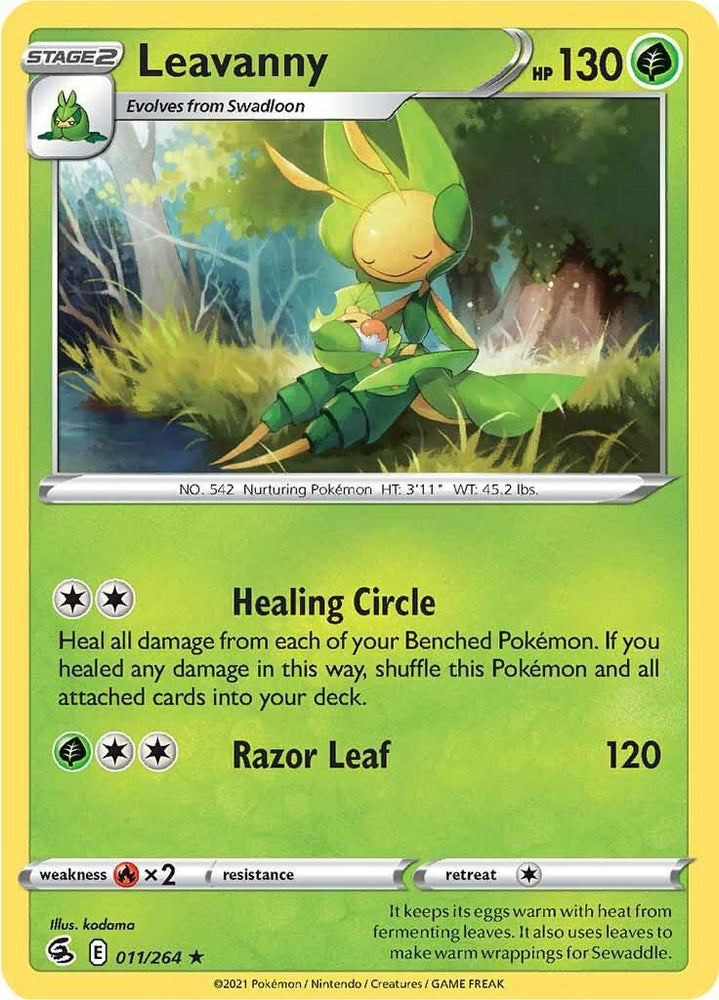 Leavanny (011/264) [Sword & Shield: Fusion Strike] (Online Only)