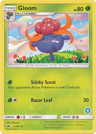 Gloom (5/147) (Deck Exclusive #6) [Sun & Moon: Trainer Kit - Alolan Ninetales] (Online Only)