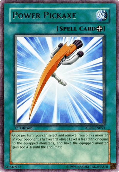Power Pickaxe [ABPF-EN053] Rare (ONLINE ORDER ONLY)