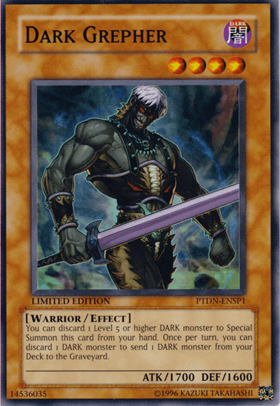 Dark Grepher [PTDN-ENSP1] Super Rare (ONLINE ORDER ONLY)